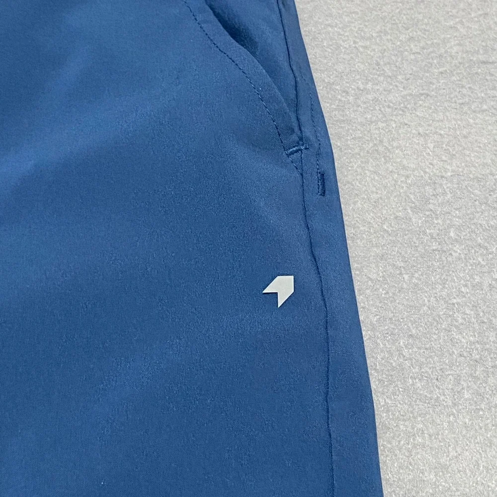 1764 Signature‎ Mens 44x34 Performance Golf Pants Teal Blue Stretch RN137794